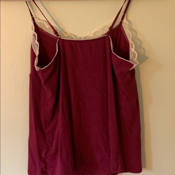 Maroon tank top - Picture 3 of 3